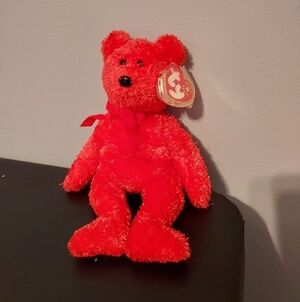 TY Beanie Baby Sizzle 2001 Bear